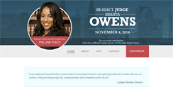 Desktop Screenshot of judgeowens.com